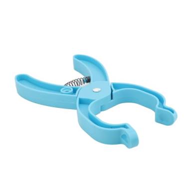 Imagem de Zerodis Segurança Ferramenta de Olhos de Instalação Veloz de Economia de Crochê Ferramentas de Crochet para Crochet para para Creation Creations Multifuncionais (Azul)