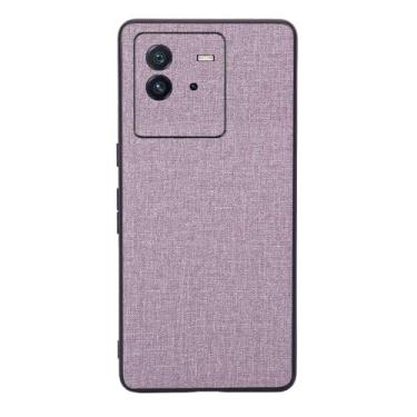 Imagem de Capas Compatível com OPPO Realme GT 6T,Design de padrão de tela,Pproteção completa de 360°,Pplástico macio,Proteção contra quedaPurple