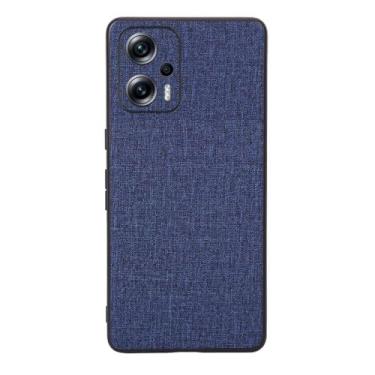 Imagem de Capas Compatível com Xiaomi Redmi Note 11T PRO,Design de padrão de tela,Pproteção completa de 360°,Pplástico macio,Proteção contra quedaBlue