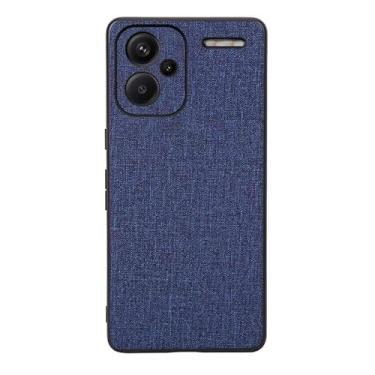 Imagem de Capas Compatível com Xiaomi Redmi Note 13 PRO Plus,Design de padrão de tela,Pproteção completa de 360°,Pplástico macio,Proteção contra queda-Blue