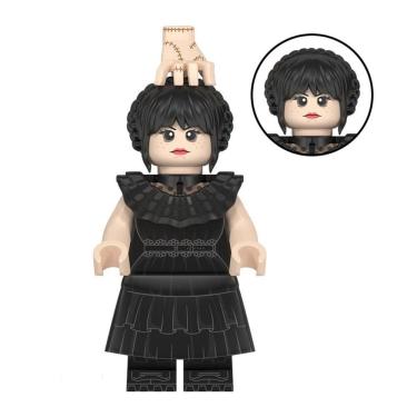 Imagem de Boneca Wandinha Vandinha Wednesday Addams Bloco De Montar Escolha Modelo