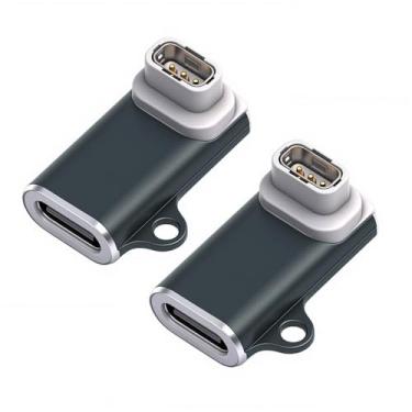 Imagem de xiwai 2 peças/lote USB Smart Watch carregador conector de substituição tipo C para adaptador de 3 pinos compatível com COROS Pace Pro