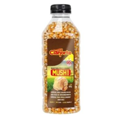 Imagem de Milho MUSH 90% CiaNorte para Pipoca Doce Gourmet (655g): Estouro Grande e Redondo, Pipoca Doce Premium com Milho MUSH 90%, Tipo Mushroom grande com arredondamento