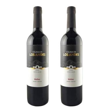 Imagem de Kit 2 Vinho Malbec Argentino Colina de Los Andes 750ml