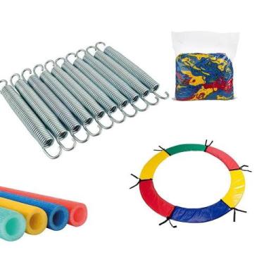 Imagem de Kit de Acessórios Básico para Reposição Cama Elástica de 3,66m ou 3,70