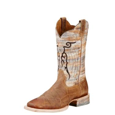 Imagem de Ariat Bota masculina Mesteno Western, Dust Devil Bronzeado/Mármore, 43