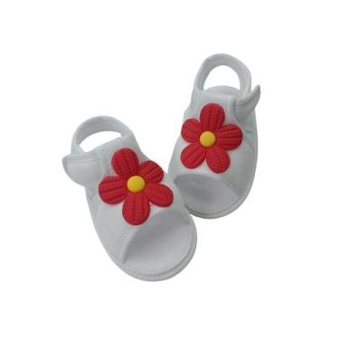 Imagem de Sandalia de Bebê Recém-Nascidos Macia Passeio Casuais Meninas Verão - 