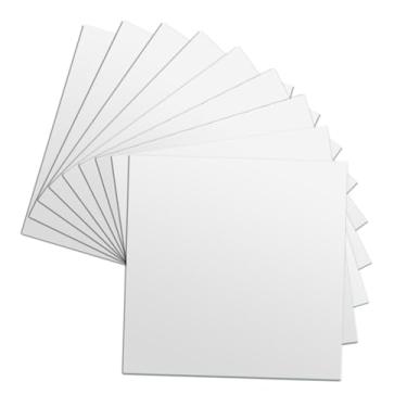 Imagem de TOPINCN 9pack Acrílico Folhas de Espelho Flexível, 5,9 X 5,9 Em Telhas Espelhadas Automididas Com Espelho Quadrado de Espelho Quadrado Adesivos de Parede Sem Moldura Espelhos Pequenos