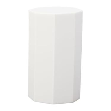 Imagem de Bloco de escultura de borracha macia Fácil de cortar tijolo de gravura para artesanato Medalhões temáticos Decorações fazendo de borracha termoplástica branca (Octogonal)