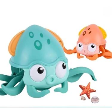 Imagem de Polvo Interativo Brincar Chão Água Movimento Mini Crianças Infantil Diversão Educativo Estimulo