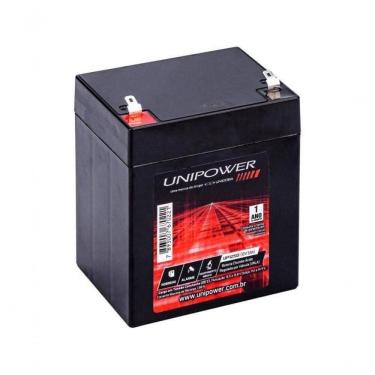 Imagem de Bateria Estacionária Selada 12v 5ah Vrla Up1250 Unipower