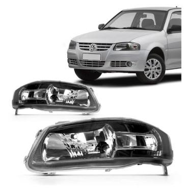 Imagem de Farol gol 2005 G4 mascara negra power lado esquerdo