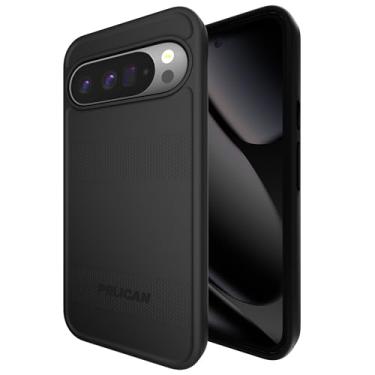 Imagem de Pelican Capa protetora para Google Pixel 10 Pro XL, capa magnética robusta para celular com proteção contra quedas de nível militar de 5 metros - capa de telefone resistente com ímãs - preta