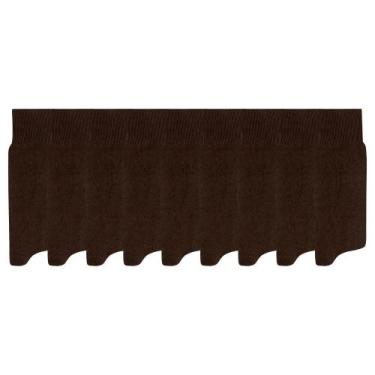 Imagem de Kit 9 Pares De Meias Social Masculina Adulto Mash Em Poliamida Com Pun