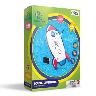Imagem de Lousa Divertida Discovery Kids Desenhar Escrever Infantil - Pais & Fil