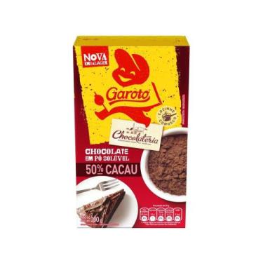 Imagem de Chocolate em Pó 50% Cacau Garoto Caixa 200g