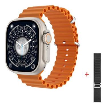 Imagem de Smartwatch  Série 8 2023 Relógio W68+ Ultra Max Nfc Tela 2,2 49mm ki  