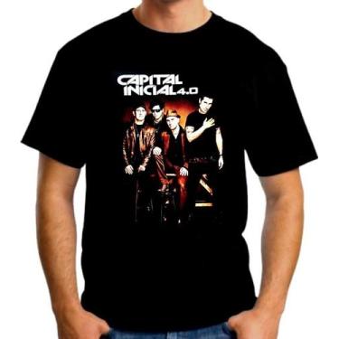Imagem de Camiseta Capital Inicial 4.0 - 40 anos - Somar, M