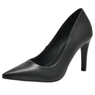 Imagem de Sapato Feminino Scarpin Salto Fino Conforto Via Marte