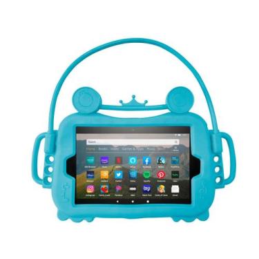 Imagem de Capa Tablet Amazon Fire HD 8 Infantil Suporte Veicular Anti Impacto An
