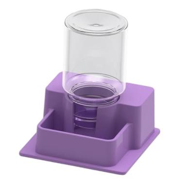 Imagem de KiBcsLic Alimentador de répteis, dispensador automático de água, acessórios para aquário e tanque, Roxo