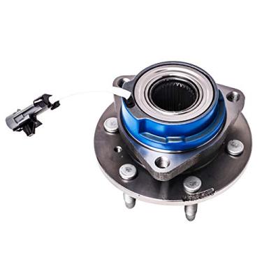 Imagem de AUQDD Conjunto de cubo e rolamento da roda dianteira 513236 (6 terminais W/ABS) compatível com relé de sat-urn 2006-2007, Bu-ick Terraza, Pon-tiac Montana, 06-09 Chevy Uplander # BR930627 HA590157