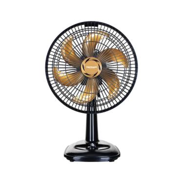 Imagem de Ventilador Osc Mesa Preto/Bronze 30cm Turbo 127V Ventimais