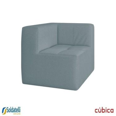 Imagem de Sofá na Caixa Modular Expansível Evo Canto Vários Tecidos - Cúbica Est