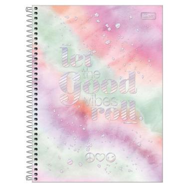 Imagem de Caderno espiral capa dura univ 10x1 160 fls Good Vib Tilibra