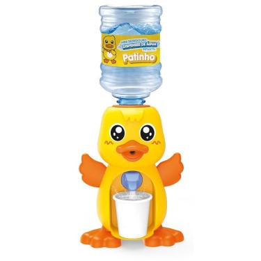 Imagem de Mini Bebedouro Infantil Dispenser de Água Patinho - DM Toys