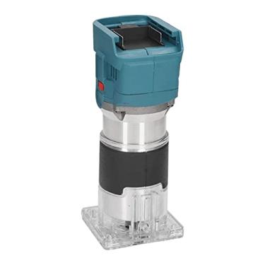 Imagem de Zhjvihx Roteador Sem Fio Ferrenta Sem Escova, 78 DB 800W 6 Velocidades Roteador Compacto Base Fixa Aparador Para Trabalhar Madeira, Bateria De Íon De Litio 18V Não Inclui Máquia De De