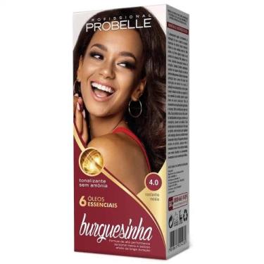 Imagem de Tonalizante Probelle Burguesinha 4.0 Castanho Médio 50ml