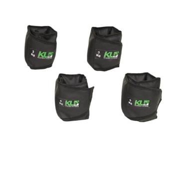 Imagem de Kit Tornozeleira Caneleira Courvin De Peso 2Kg 3Kg 4Kg 5Kg