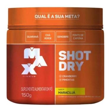 Imagem de Pré Treino Termogênico Diurético Shot Dry (150g) Max Titanium
