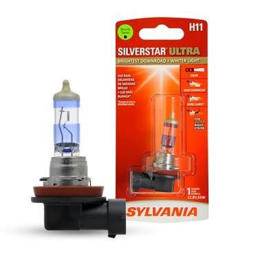 Imagem de SYLVANIA H11 SilverStar Lâmpada de farol de halogênio de alto desempenho (contém 1 lâmpada)