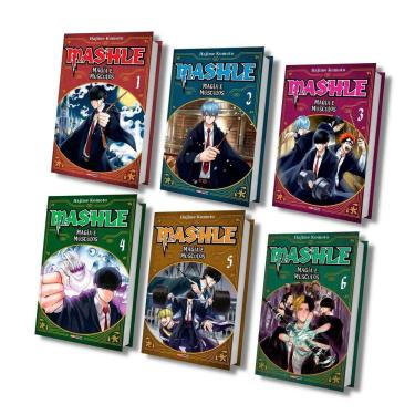 Imagem de Mashle Magia e Músculos Mangá Vol. 1 Ao 6 - KIT Harry Potter Maromba em Português