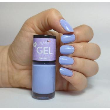 Imagem de Esmalte Efeito Gel Dia Feliz Bella Brazil 9ml  Brilho e Longa Duração