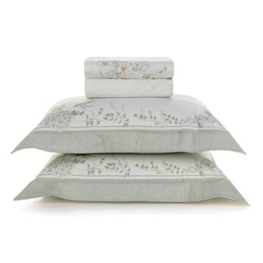 Imagem de Jogo Cama Queen 300 Fios Karsten Laura Verde