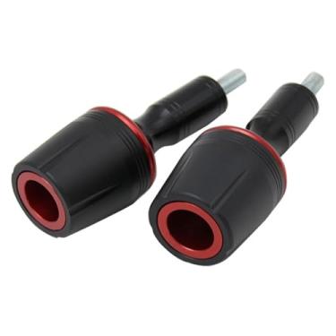 Imagem de BYYINGSUS Acessórios de modificação de motocicleta barra antiqueda engrenagem de proteção do corpo adesivo anti-queda compatível com MT07 Ninja 250 300 (vermelho)