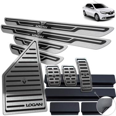 Imagem de Descanso Pedaleira Soleira Logan 2020 Preto AR Manual