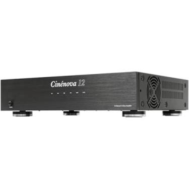 Imagem de EARTHQUAKE Amplificador de potência multicanal Bridgeable Cinénova 12 – 12 Ch x 120W, Classe D, sistemas de áudio doméstico e distribuído