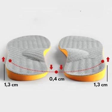 Imagem de Palmilha Ortopédica Correção De Pisada Supinada | Ortobela® (34-35)