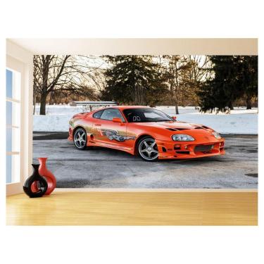 Imagem de Papel De Parede Carro Sport Supra Mk4 Velozes 3,5M Cxr129