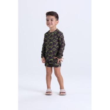 Imagem de Conjunto Moda Praia Infantil Masculino Dinossauro - VIDA COSTEIRA, Pre