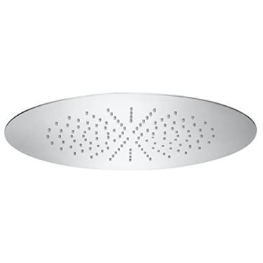 Imagem de Roca Ducha Redonda de Embutir Cromada Raindream