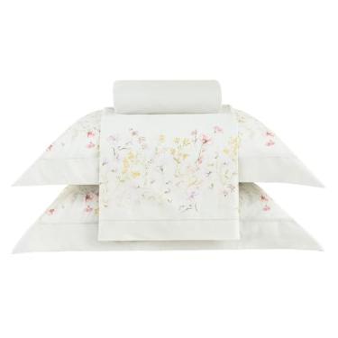 Imagem de Jogo de Cama Queen Gran Percalle 200 Fios Buddemeyer Secret Garden 100% Algodão 4 peças