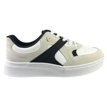 Imagem de Tênis Mississipi Casual Flatform MC911 Cinza Gelo/Preto