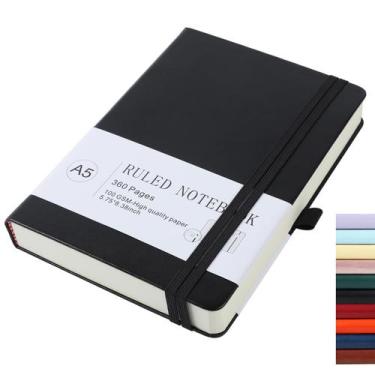 Imagem de Caderno de diário, valor em peso, A5, 360 páginas, 100 g/m², capa dura