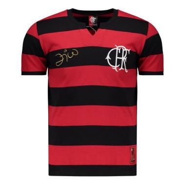 Imagem de Camisa Flamengo Braziline Fla Tri Zico Masculina