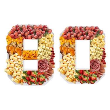 Imagem de Tabla de Charcutería Kafucize Bandeja de Cartón Rellenable de 35,56 cm